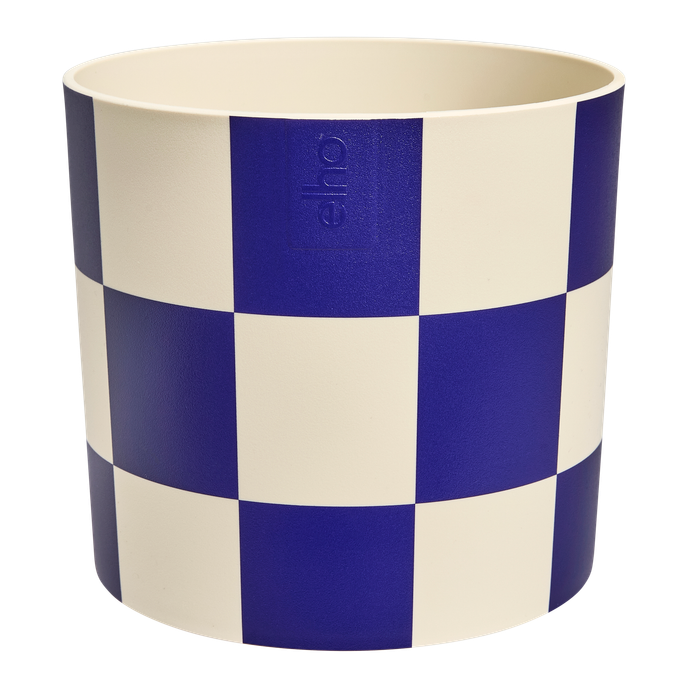blocks & stripes 15cm royal blue